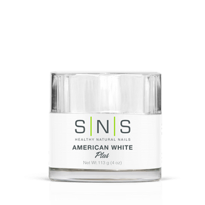 SNS Dipping Powder, 01, AMERICAN WHITE, 4oz (Packing: 40 pcs/case)