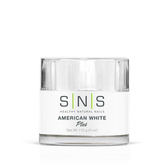 SNS Dipping Powder, 01, AMERICAN WHITE, 4oz (Packing: 40 pcs/case)