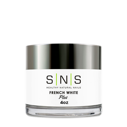 SNS Dipping Powder, 02, FRENCH WHITE, 4oz (Packing: 40 pcs/case)