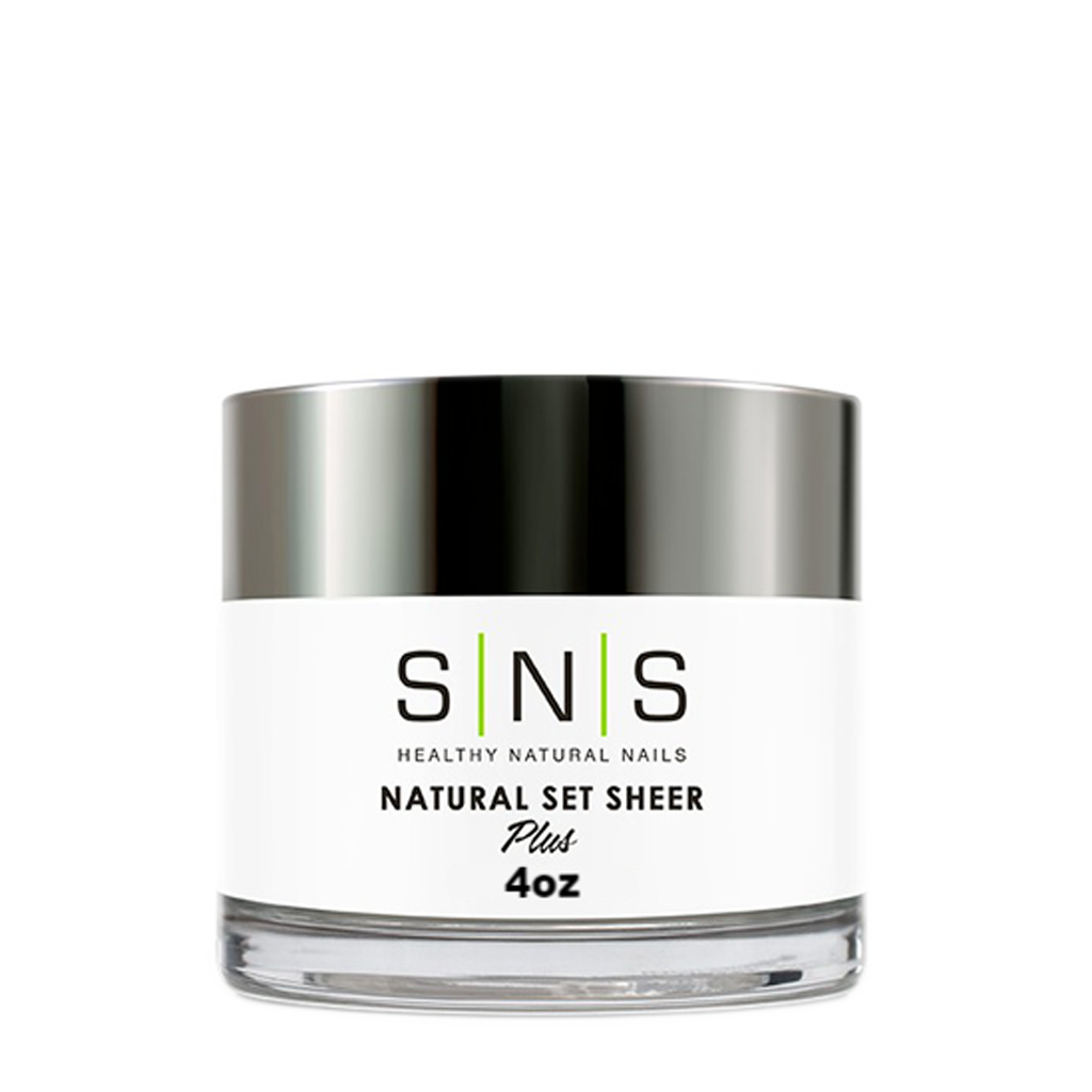 SNS Dipping Powder, 04, NATURAL SET SHEER, 4oz (Packing: 40 pcs/case)