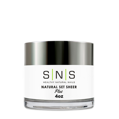 SNS Dipping Powder, 04, NATURAL SET SHEER, 4oz (Packing: 40 pcs/case)