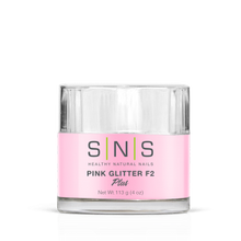 Load image into Gallery viewer, SNS Dipping Powder, 12, PINK GLITTER F2, 4oz (Packing: 40 pcs/case)
