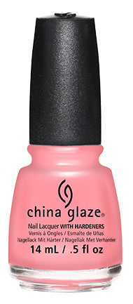 China Glaze, 83409, Pink Or Swim, 0.5oz