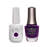 Gelish Gel Polish & Morgan Taylor Nail Lacquer, Plum Tuckered Out, 0.5oz, 1110797 + 50184