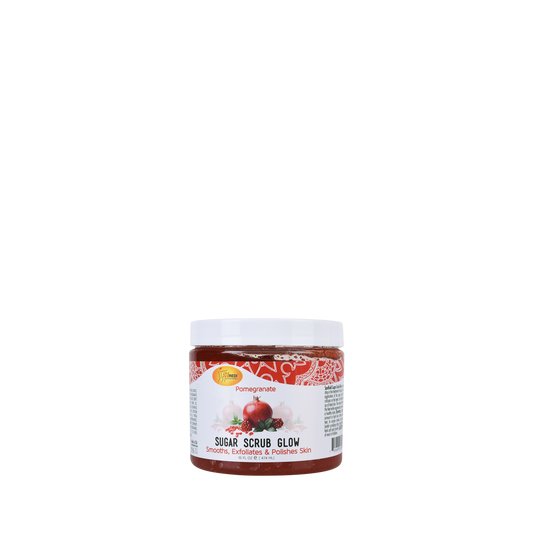 SpaRedi Sugar Scrub Glow, Pomegranate, 01370, 16oz OK0325MD