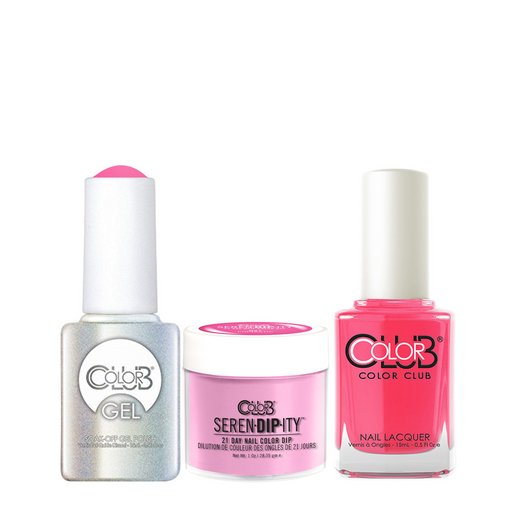Color Club 3in1 Dipping Powder + Gel Polish + Nail Lacquer , Serendipity, Poptastic, 1oz, 05XDIPN01-1 KK