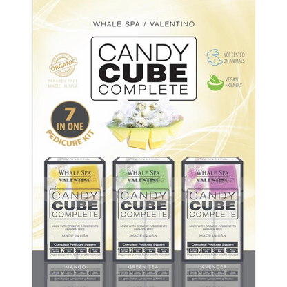 Whale Spa Candy Cube Complete, CASE, 48pcs/case