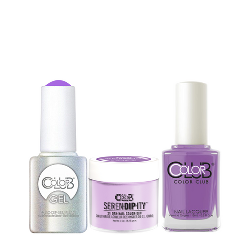 Color Club 3in1 Dipping Powder + Gel Polish + Nail Lacquer , Serendipity, Pucci-licious, 1oz, 05XDIPN20-1 KK
