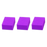 Airtouch Disposable MINI Buffer, Purple Foam, White Grit 60/80, 06071, CASE (Packing: 1,500pcs/case)