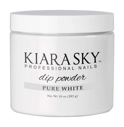 Kiara Sky Dipping Powder, Pure White, 10oz KK0914