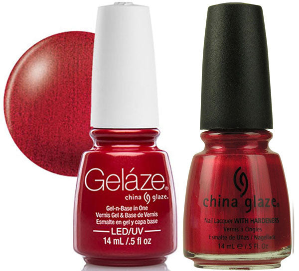 Gelaze Duo Gel, 83691, Red Pearl, 0.5oz