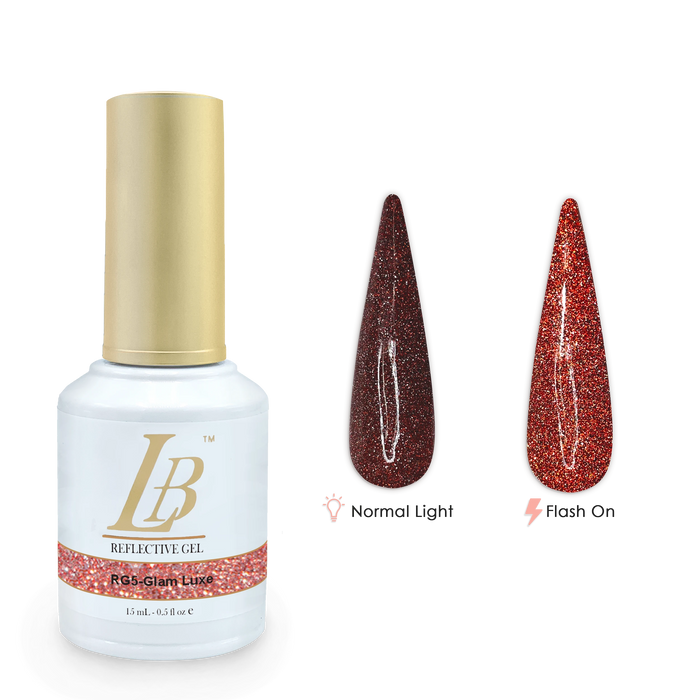 iGel LB Reflective Gel Polish, RG05, Glam Luxe, 0.6oz