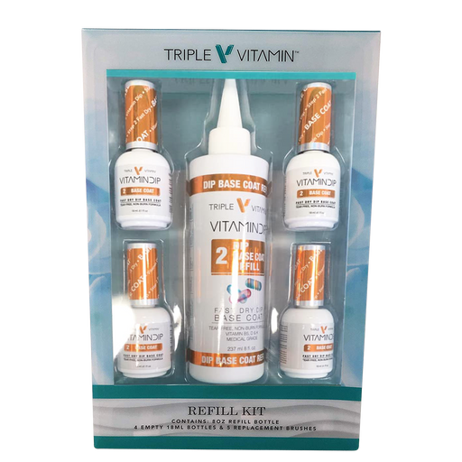 Triple Vitamin Refill Kit, 02, BASE COAT, 8oz, 51464 (Packing: 8 kits/case) OK0826VD