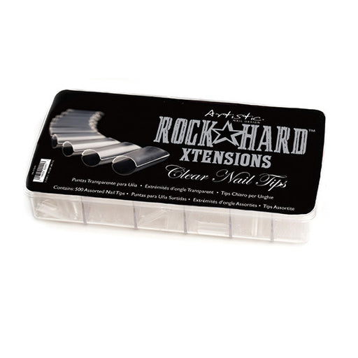 Artistic Rock Hard Xtensions, Clear Nail Tip, 2441