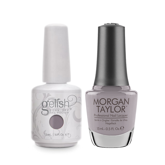 Gelish Gel Polish & Morgan Taylor Nail Lacquer, Oh, Rule The Runway , 0.5oz, 1100072+ 50231