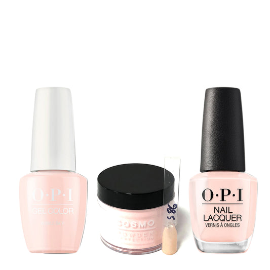 Cosmo 3in1 Dipping Powder + Gel Polish + Nail Lacquer (Matching OPI), 2oz, CS86