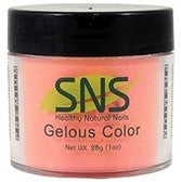 SNS Gelous Dipping Powder, 034, Mandarin Orange, 1oz BB KK