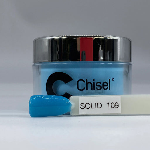 Chisel 2in1 Acrylic/Dipping Powder, (Tiffany) Solid Collection, SOLID109, 2oz OK0210VD