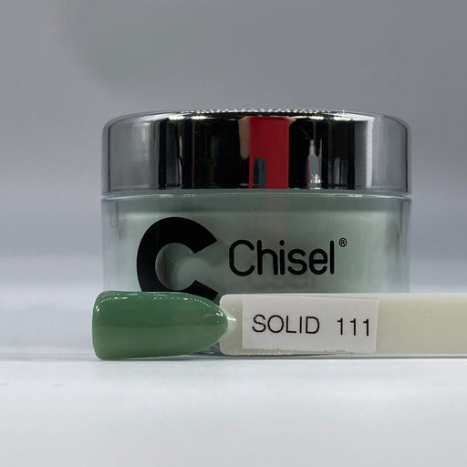 Chisel 2in1 Acrylic/Dipping Powder, (Tiffany) Solid Collection, SOLID111, 2oz OK0210VD