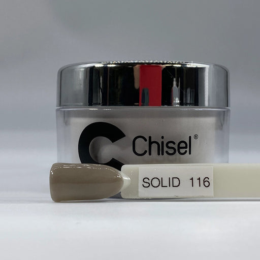 Chisel 2in1 Acrylic/Dipping Powder, (Tiffany) Solid Collection, SOLID116, 2oz OK0210VD