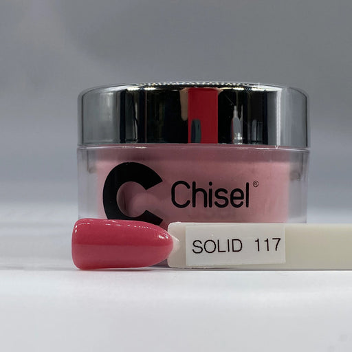 Chisel 2in1 Acrylic/Dipping Powder, (Tiffany) Solid Collection, SOLID117, 2oz OK0210VD