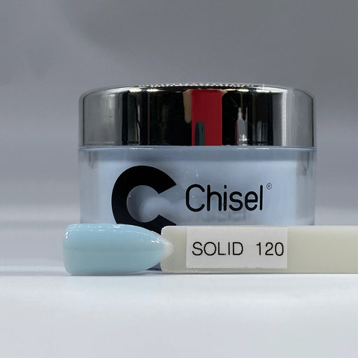 Chisel 2in1 Acrylic/Dipping Powder, (Tiffany) Solid Collection, SOLID120, 2oz OK0210VD