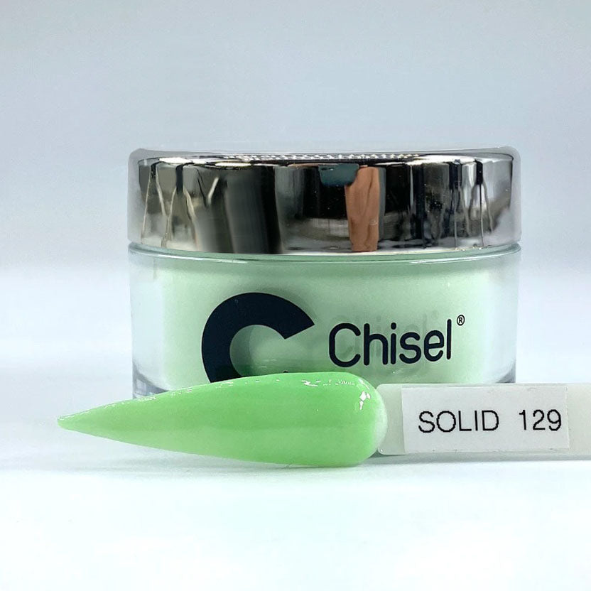 Chisel 2in1 Acrylic/Dipping Powder, (Pastel) Solid Collection, SOLID129, 2oz OK0831VD