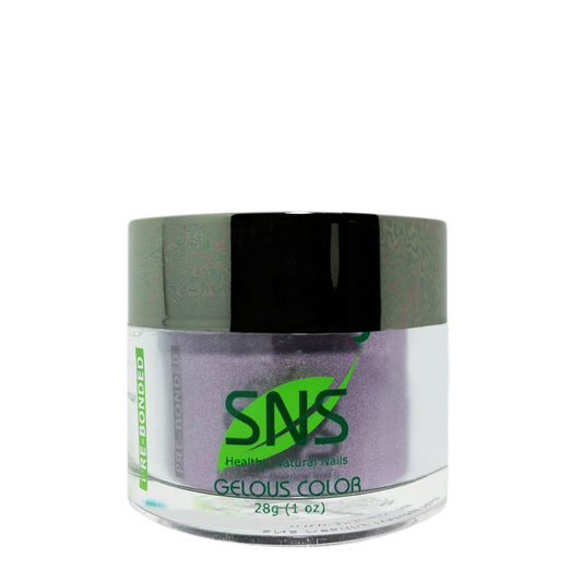 SNS Gelous Dipping Powder, SP11, Spring Collection, Gunmetal Glory, 1oz BB KK