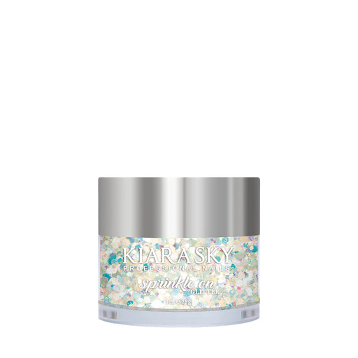 Kiara Sky Dipping Powder, Sprinkle On Glitter Collection, SP205, SNO-Cone, 1oz OK0213VD