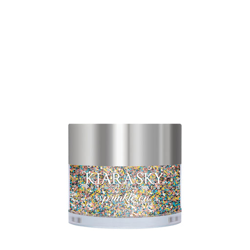 Kiara Sky Dipping Powder, Sprinkle On Glitter Collection, SP223, Dip N' Dots, 1oz OK0213VD