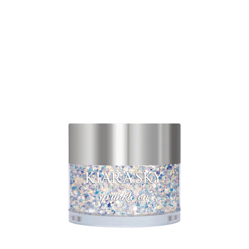 Kiara Sky Dipping Powder, Sprinkle On Glitter Collection, SP226, Mermaid Tale, 1oz OK0213VD
