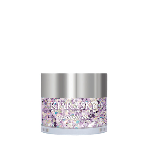 Kiara Sky Dipping Powder, Sprinkle On Glitter Collection, SP235, Model Type, 1oz OK0213VD