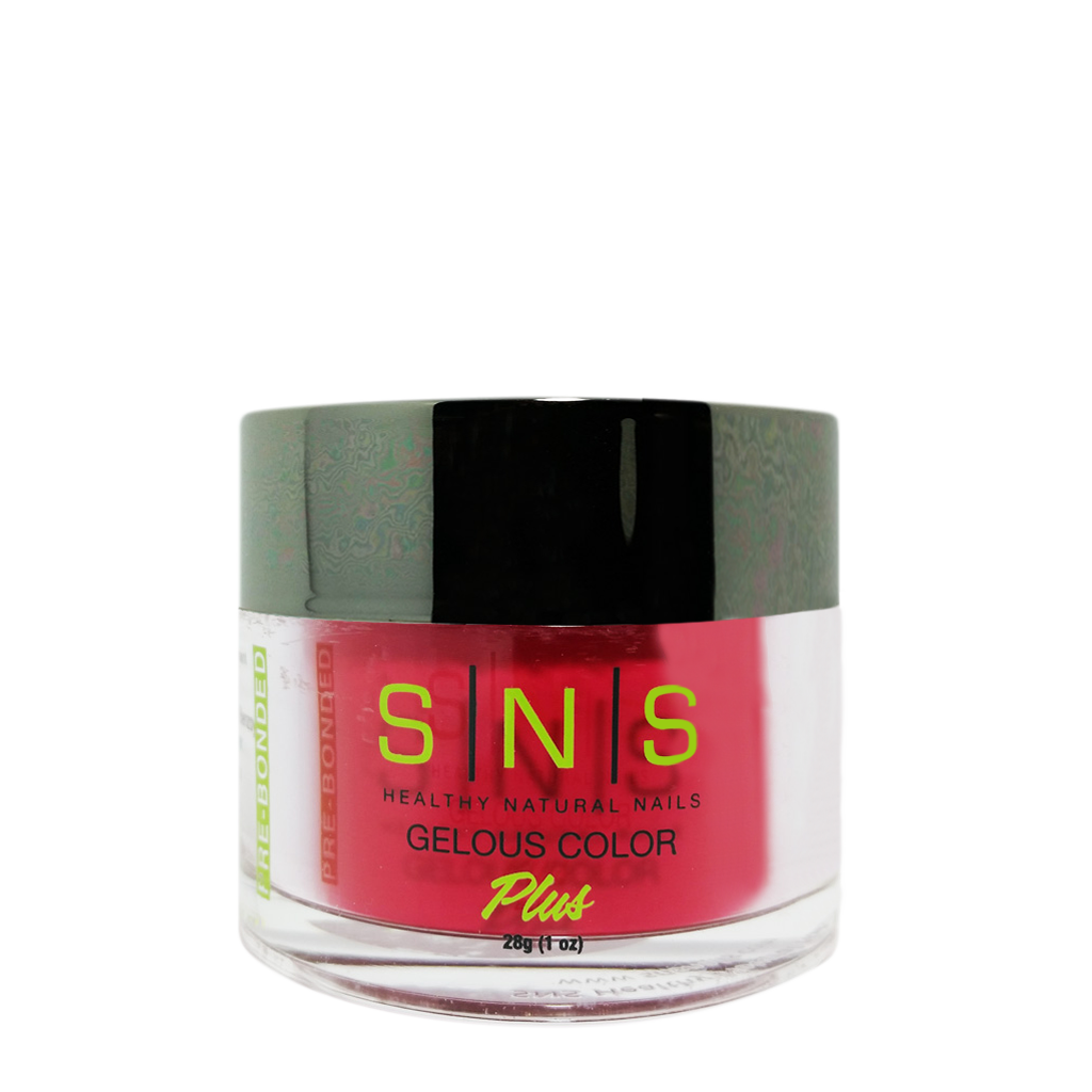 SNS Gelous Dipping Powder, SP05, Spring Collection, A Pop of Cherry, 1oz BB KK0724