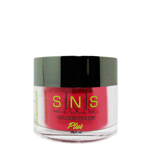 SNS Gelous Dipping Powder, SP05, Spring Collection, A Pop of Cherry, 1oz BB KK0724