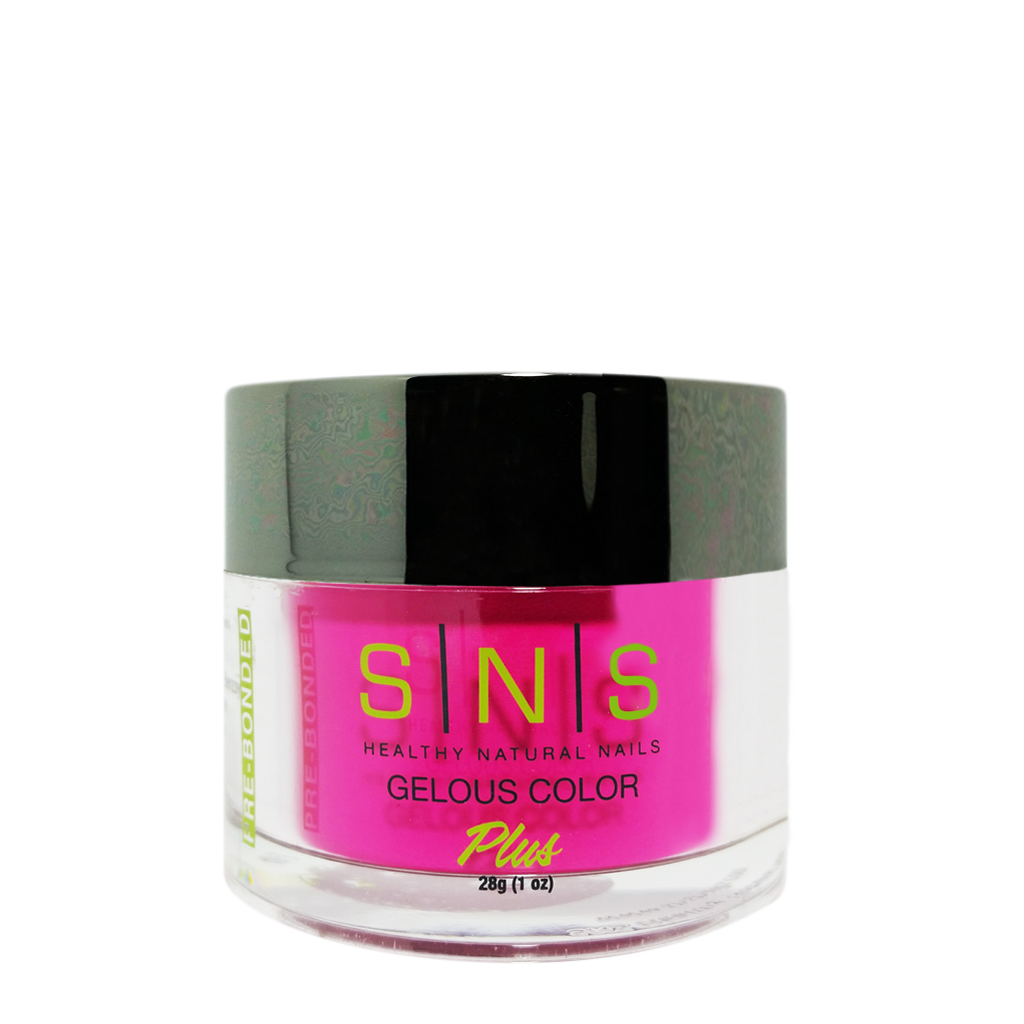 SNS Gelous Dipping Powder, SP09, Spring Collection, Pink Punch, 1oz BB KK0325