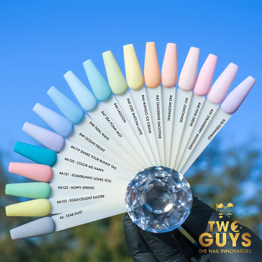 Two Guys Sample Tips, 08, Spring Pastel Collection, From 119 To 123