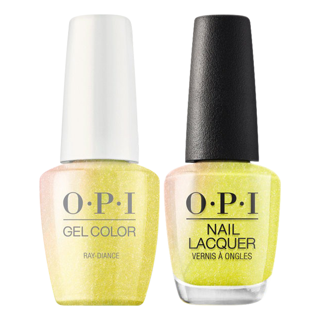 OPI Gelcolor And Nail Lacquer, Hidden Prism Collection 2020, SR01, Ray-Diance, 0.5oz OK1017VD