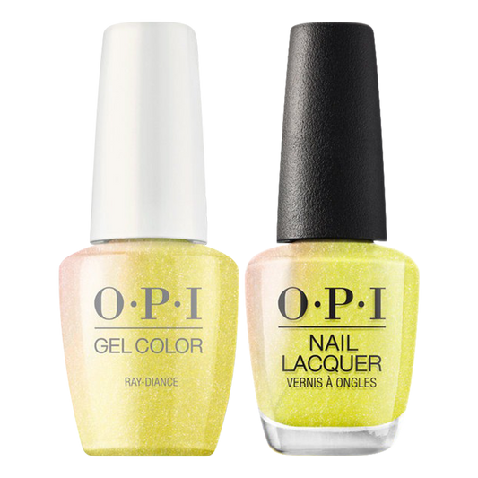 OPI Gelcolor And Nail Lacquer, Hidden Prism Collection 2020, SR01, Ray-Diance, 0.5oz OK1017VD