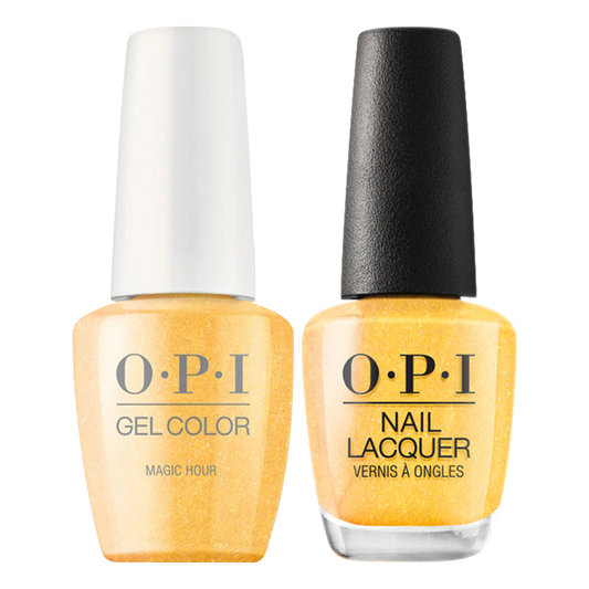 OPI Gelcolor And Nail Lacquer, Hidden Prism Collection 2020, SR02, Magic Hour, 0.5oz OK1017VD