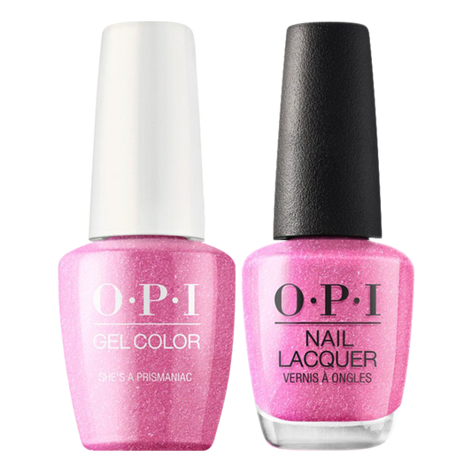 OPI Gelcolor And Nail Lacquer, Hidden Prism Collection 2020, SR03, She's A Prismaniac, 0.5oz OK1017VD