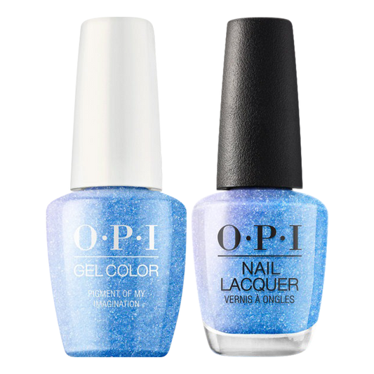 OPI Gelcolor And Nail Lacquer, Hidden Prism Collection 2020, SR05, Pigment Of My Imagination, 0.5oz OK1017VD