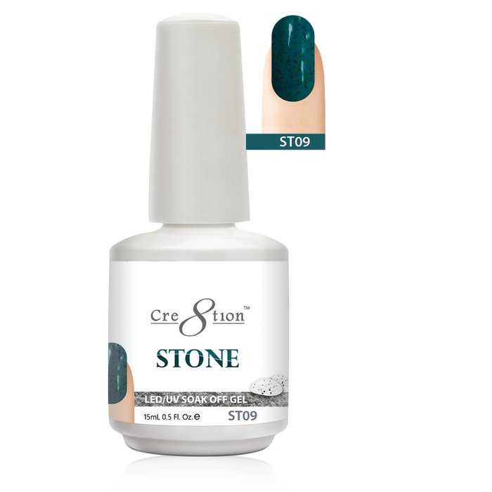 Cre8tion Stone Gel Polish, ST09, 0916-0735, 0.5oz KK0725