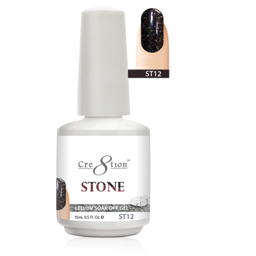 Cre8tion Stone Gel Polish, Color List in Note, 0.5oz, 000