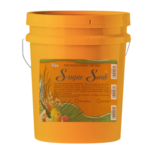 Be Beauty Spa Collection, Sugar Scrub, Orange, 5Gallon, CSC0006G5 KK0511