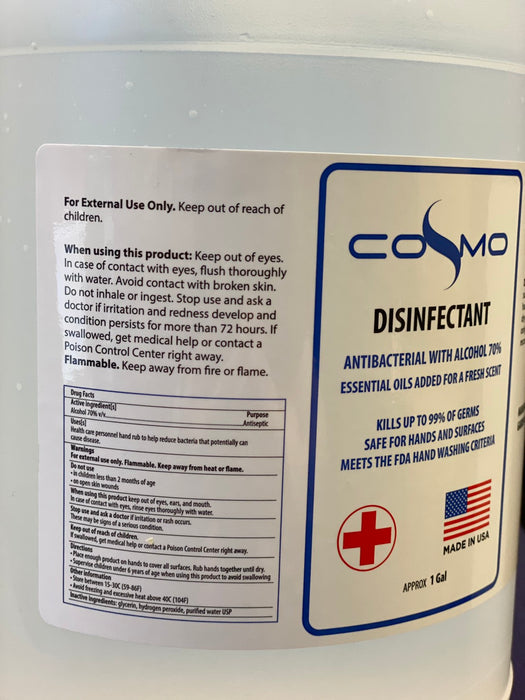 Cosmo Disinfectant, 1Gal OK0522VD