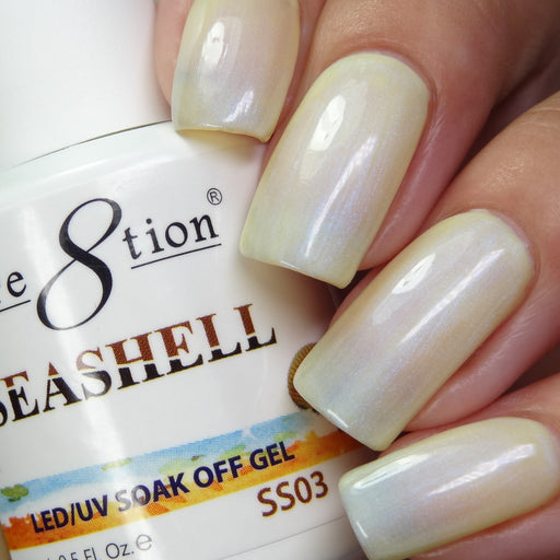 Cre8tion Seashell Gel Polish, 0916-0757, 0.5oz, SS03 KK0717