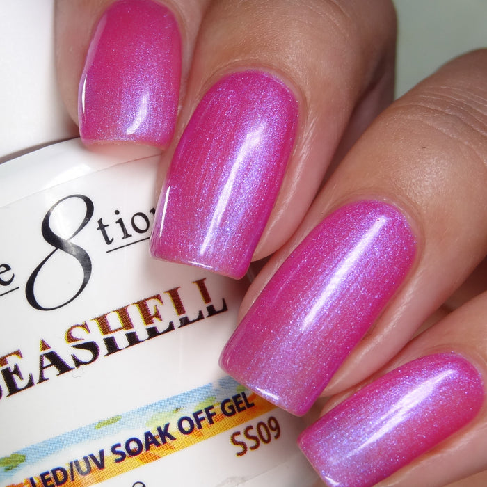 Cre8tion Seashell Gel Polish, 0.5oz, SS09