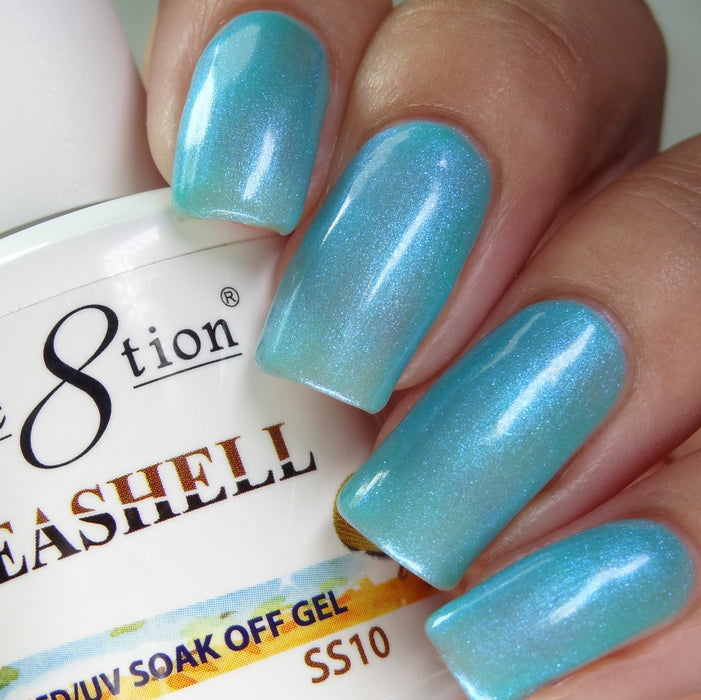 Cre8tion Seashell Gel Polish, 0.5oz, SS10