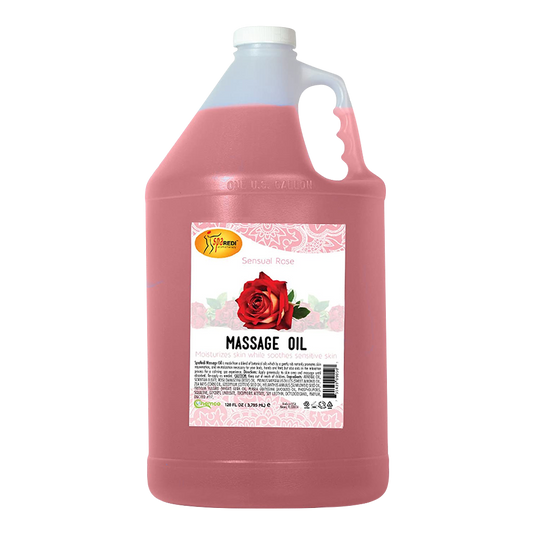 SpaRedi Massage Oil, Sensual Rose, 1Gal, 09050 OK0325MD