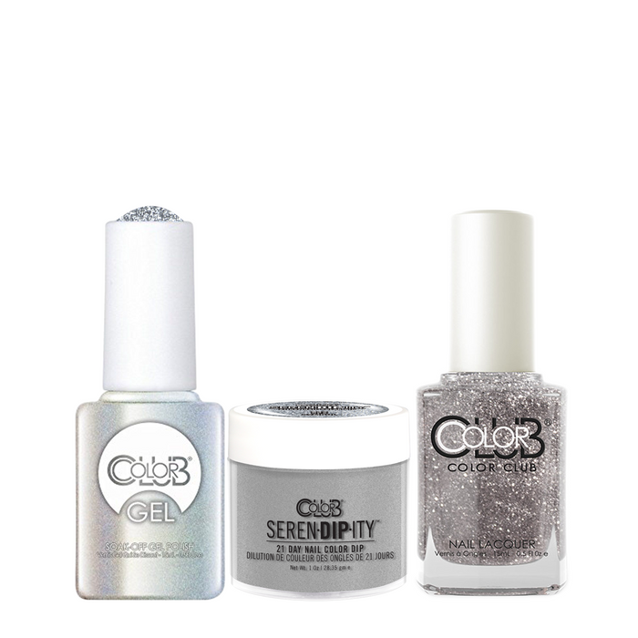 Color Club 3in1 Dipping Powder + Gel Polish + Nail Lacquer , Serendipity, Sex Symbol, 1oz, 05XDIP842-1 KK